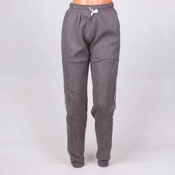 Image 1 of Дамско спортно долнище в сиво със сребрист кант