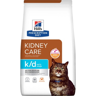 Hill's Prescription Diet K/D Early Stage Starostlivosť o obličky 3 kg