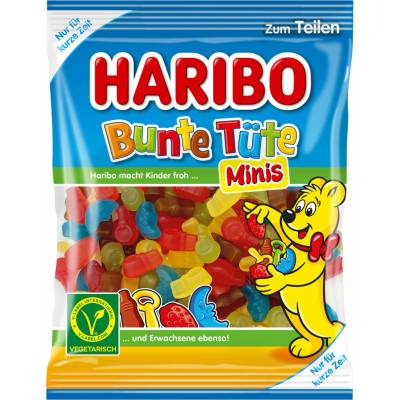 Haribo Bunte Tüte Minis vegetarisch 160 g