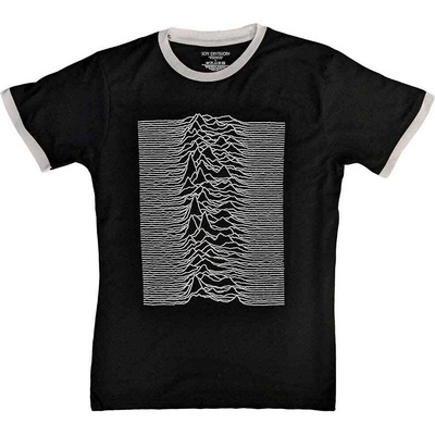 Joy Division Unknown Pleasures (Back Print) Ringer Black XL Риза (JDTS13MB04)