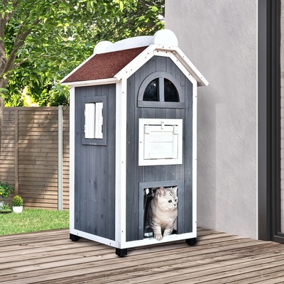PawHut Domek 59 x 55 x 109 cm