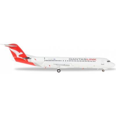 Herpa Fokker F100 QantasLink 2010s Colors Named Paraburdoo 1:200