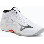 Mizuno Волейболни обувки Mizuno Lightning Select Mid white/black/fiery red
