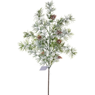 KONÁR ČEČINA ŠIŠKY OSNEŽENÝ 48cm