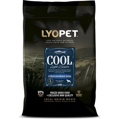 Lyopet Cool Light/Senior Středomořská ryba 12 kg