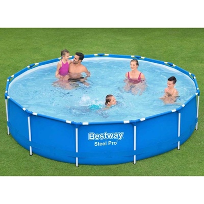 Bestway Басейн с рамка, Bestway, Steel Pro, 396 x 84 см