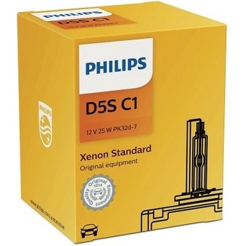 Philips xenónová výbojka D5S 12410C1 12V 25W Vision PHILIPS 12410C1