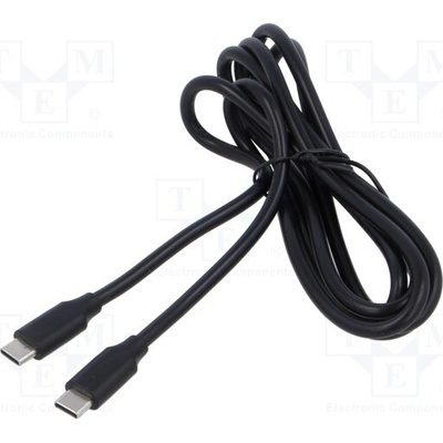 Sunny ECUCUCRC15 USB 2.0, USB C vidlice,z obou stran, 1,5m, černý