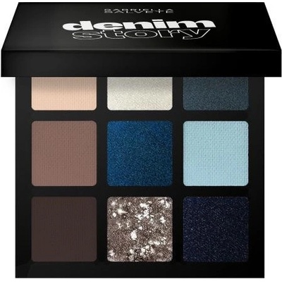 Gabriella Salvete Denim Story Eyeshadow Palette vysoce pigmentovaná paletka očních stínů 34 g