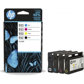 HP 932 originální inkoustová kazeta černá, azurová, purpurová, žlutá 6ZC71AE