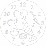 Radost v písku 2509 Пясъкоструйни изображения Рак (2509-RADOST)