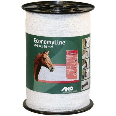 Ako EconomyLine 33979 Polyetylenová páska pro elektrické ohradníky 40 mm