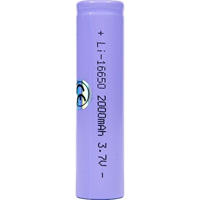 A.C.M. Li-Ion nabíjecí baterie Samsung 16650, 3,7V, 2000 mAh fialová – Zboží Dáma