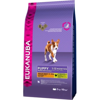Eukanuba Puppy & Junior Medium Breed 2 x 15 kg