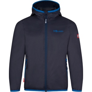 TROLLKIDS Детско водоустойчиво яке Trollkids Kid's Trolltunga Jacket Waterproof jacket - Navy / Cobalt Blue - размер 152 (EU) (703-4383-0218)