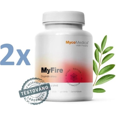 MycoMedica MyFire 2 x 90 kapsúl