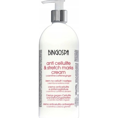 BingoSpa Krém proti celulitidě a striím s L-karnitinem, kofeinem a zázvorem 500 ml