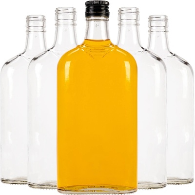 HOMES Sklenená fľaša PLOSKAČKA 500ml