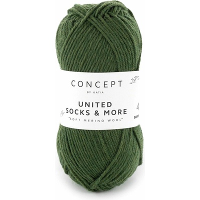 UNITED SOCKS & MORE Katia Farby UNITED SOCKS & MORE: 8 tmavá zelená