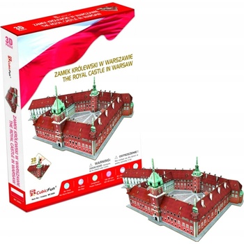 CubicFun 3D puzzle Královský hrad, Polsko 105 ks