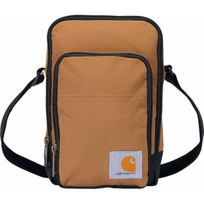 Carhartt Hnědá crossbody taška na zip