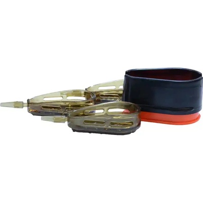 CARP EXPERT - Set kŕmidiel s formičkou Drop Method 90, 100, 120 g 3 ks