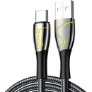 Joyroom S-1230K6 3A, USB na USB-C, 1,2m, černý