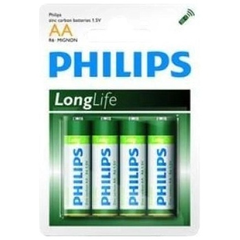 Philips Longlife батерия R6 AA (E), 4бр (R6L4B/10)