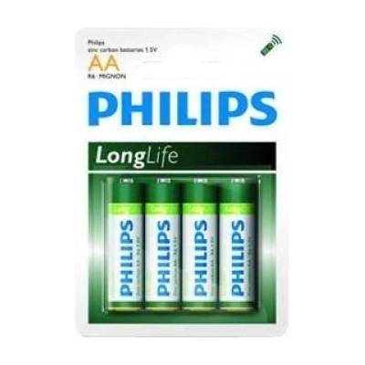 Philips Longlife батерия R6 AA (E), 4бр (R6L4B/10)