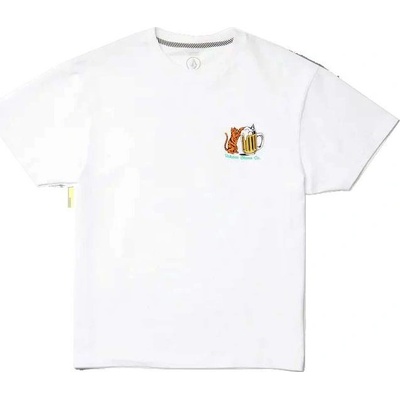 Volcom Curious Cat S/S bílá