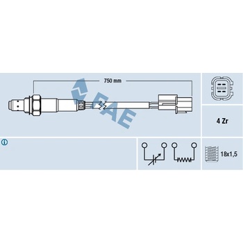 Lambda sonda FAE 77291