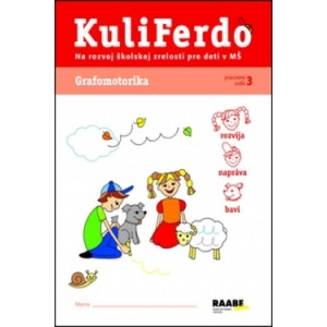 KuliFerdo Grafomotorika pracovný zošit 3 | Věra Gošová (2015)