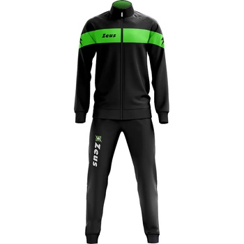 Image 1 of Zeus Мъжки анцуг Zeus Tuta Apollo Men Tracksuit Black Neon Green