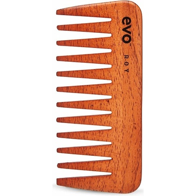 EVO Roy Wide-Tooth Comb Hnědá – Zboží Dáma