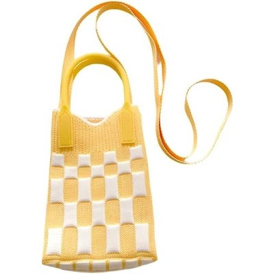 Annam Mini kabelka/taška diamanty 25 × 11 cm žlutá