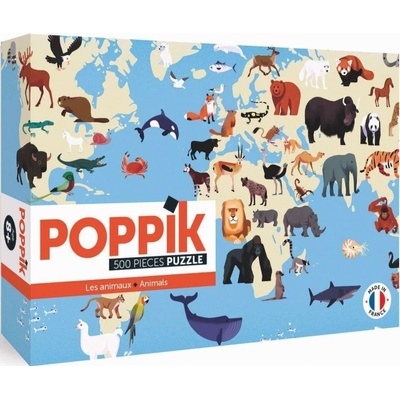 Poppik zvířata-uni 500 dielov