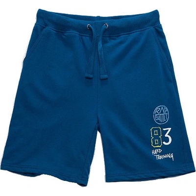 Wolf chlapecké kraťasy jednobarevné modré 83 hard training