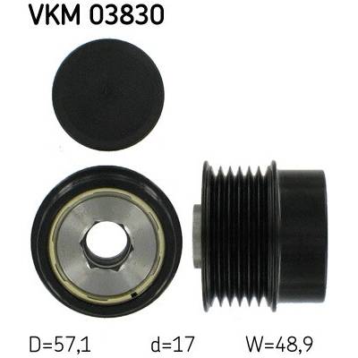 Voľnobeżka alternátora SKF VKM 03830