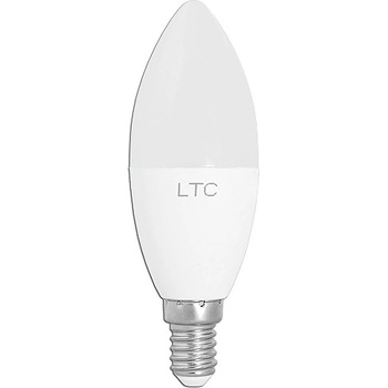 LTC LED C37 E14 SMD 7W 230V žiarovka, teplé biele svetlo, 560lm.