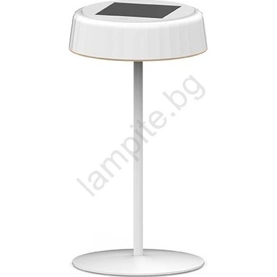 PANLUX Led Димируем соларен акумулаторен настолна лампа vivien led/3w/5v 2700k ip54 бял (px0378)