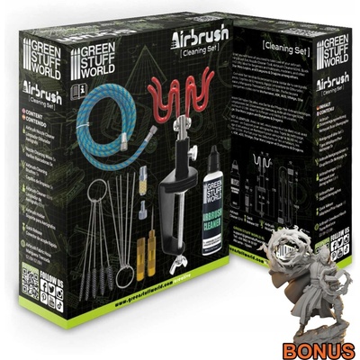 Green Stuff World Airbrush Cleaning Set – čistiaca sada pre airbrush pištole