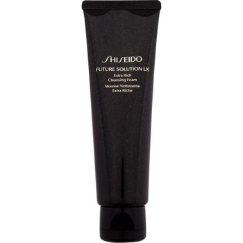 Shiseido Future Solution LX Extra Rich Cleansing Foam почистваща пяна за суха и смесена кожа 125 ml за жени