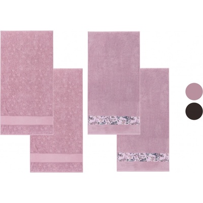 Livarno home ručník pro hosty 50 x 100 cm 2 kusy
