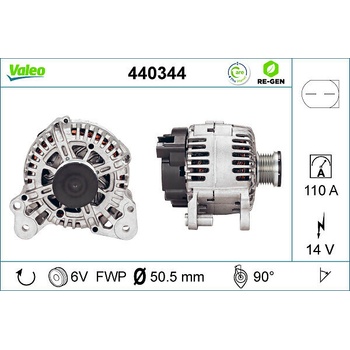 Alternátor VALEO 440344