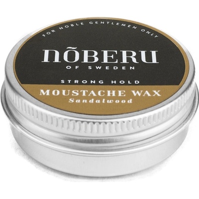 Santalový vosk na knír na bází včelího vosku Noberu Sandalwood Heavy Moustache Wax (25 ml)