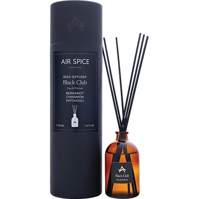 AIR SPICE ДИФУЗЕР ПАРФЮМЕН С ПРЪЧИЦИ air spice 100мл black club (asd21)