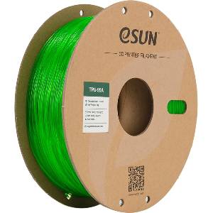 eSUN TPU-95A Translucent Green - 1, 75 mm / 1000 g (TPU-95A175T-G1P1)