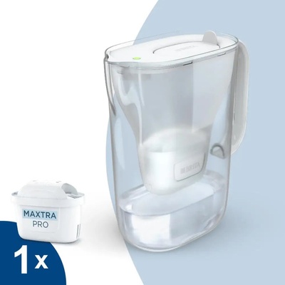 BRITA Style Essential+1 Maxtra Pro PP филтърна кана (бяла) (1058040)