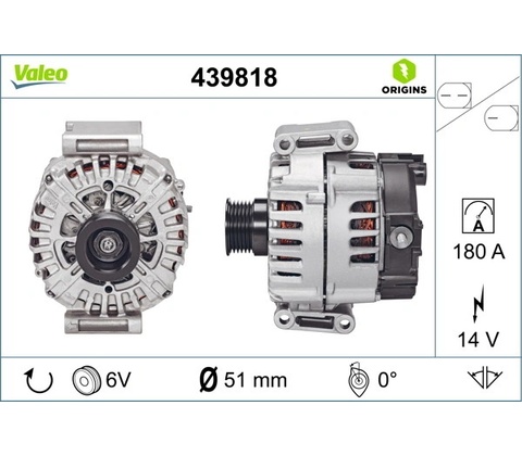 generátor VALEO 439818