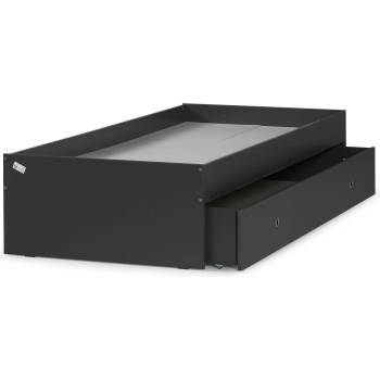 Легло с чекмедже Dark за матрак 90x190 cm антрацит